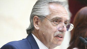 El presidente Alberto Fernández. El presidente Alberto Fernández.