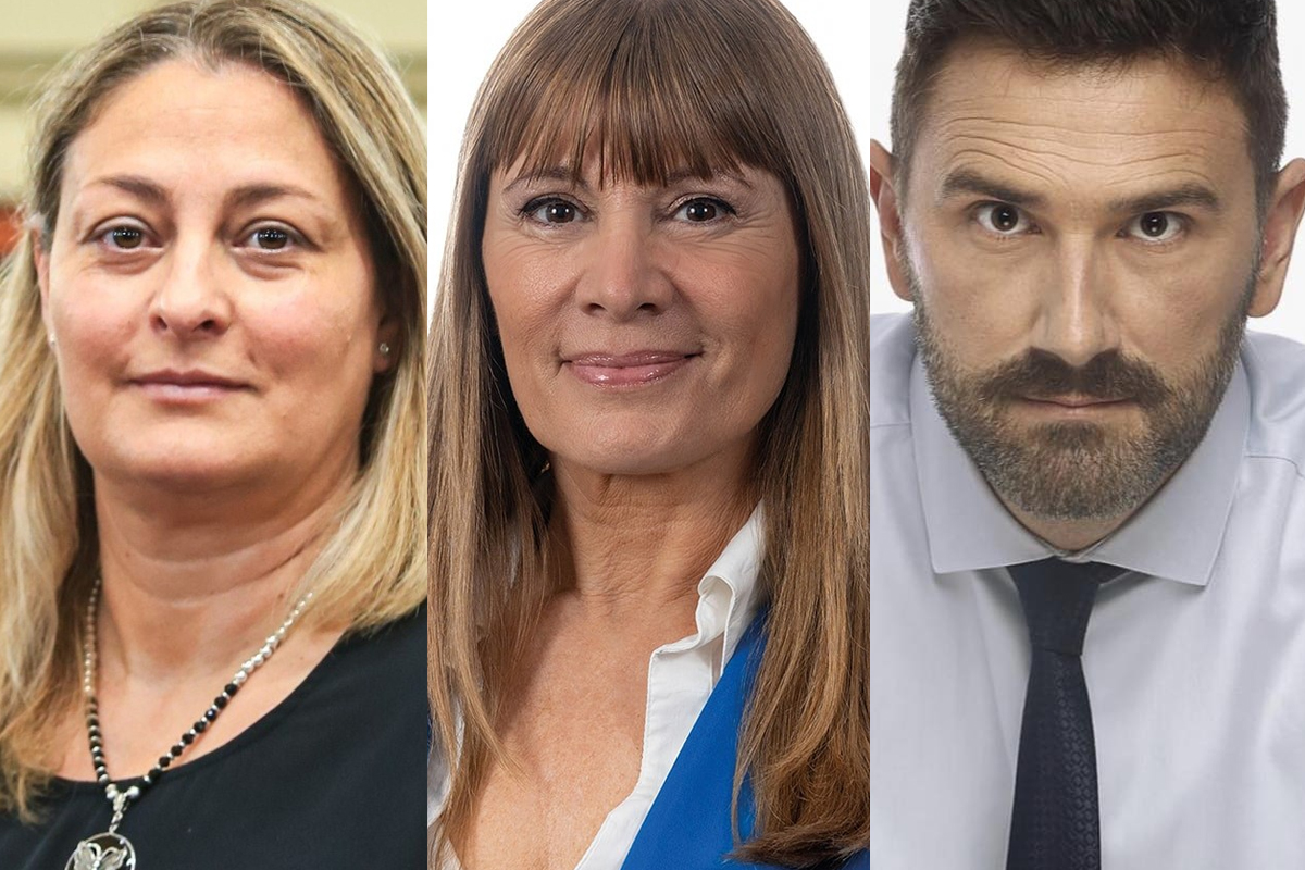 Ciancio en Salud, Rueda en Cultura y Estévez en Ambiente. Ciancio en Salud, Rueda en Cultura y Estévez en Ambiente. 