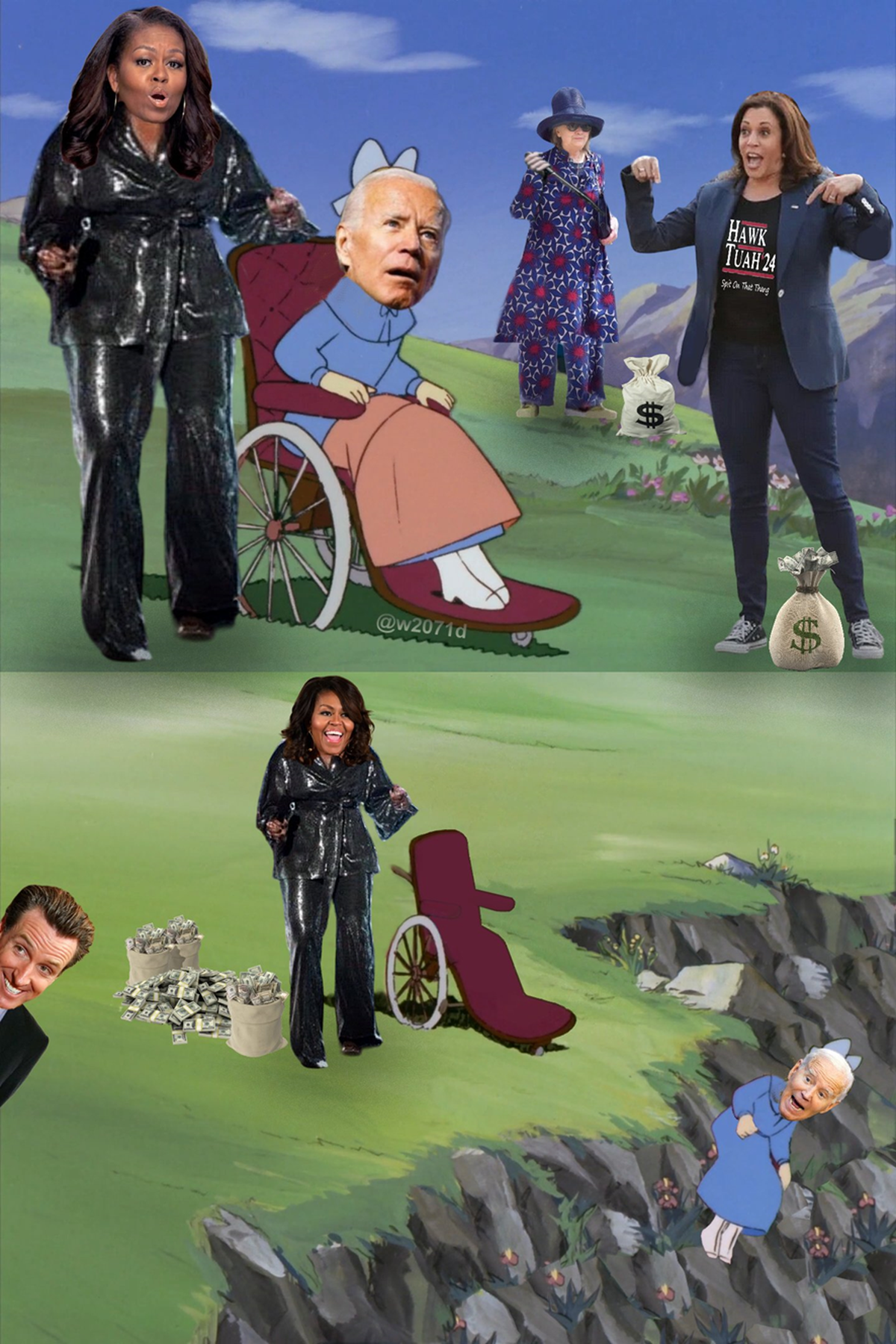 Michelle Obama y Kamala Harris Michelle Obama y Kamala Harris