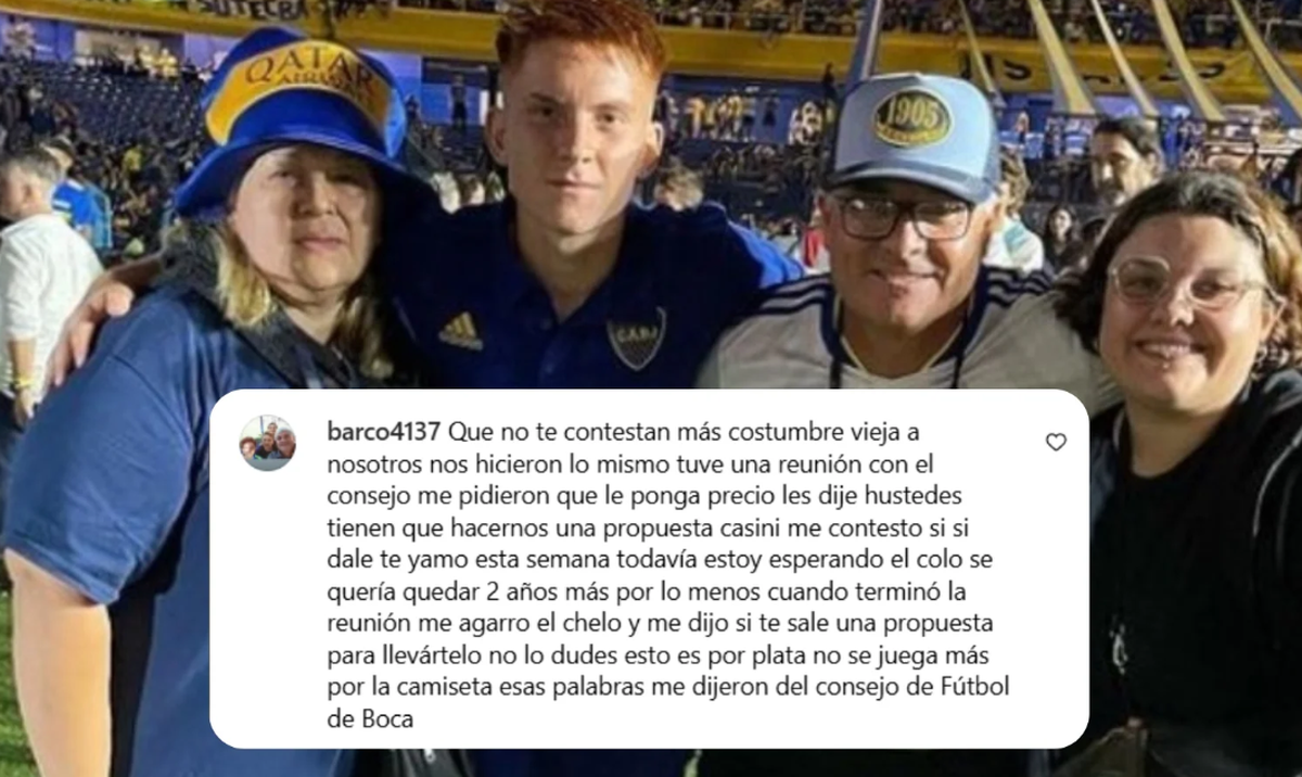 Walter Barco vs. Consejo de Fútbol de Boca. (Imagen: Cortesía @lanumero12). Walter Barco vs. Consejo de Fútbol de Boca. (Imagen: Cortesía @lanumero12).