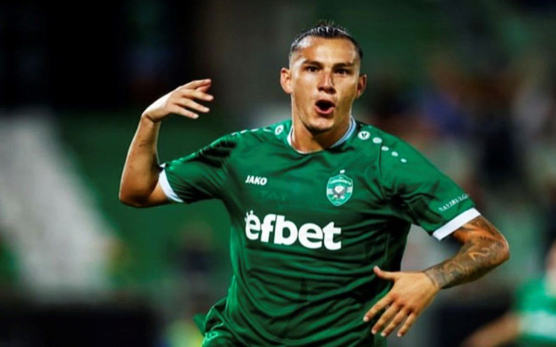 Ludogorets, campeón de Bulgaria y auspiciado por la casa de apuestas Efbet.