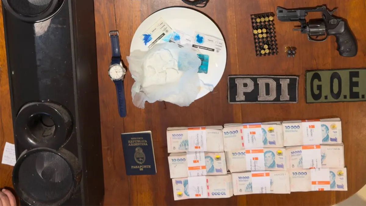 Los elementos que fueron secuestrados durante el operativo de la Policía de Investigaciones. Los elementos que fueron secuestrados durante el operativo de la Policía de Investigaciones.