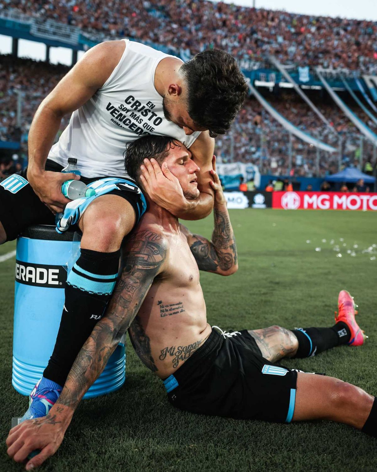 Racing le ganó 3-1 a Cruzeiro de Brasil, en el estadio de Cerro Porteño de Paraguay, y es campeón de la Copa Sudamericana. FOTO NA:@Sudamericana Racing le ganó 3-1 a Cruzeiro de Brasil, en el estadio de Cerro Porteño de Paraguay, y es campeón de la Copa Sudamericana. FOTO NA:@Sudamericana