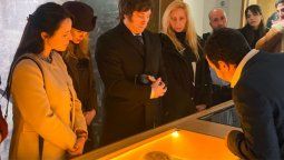 Javier Milei y referentes de LLA visitaron el Museo del Holocausto en Buenos Aires.