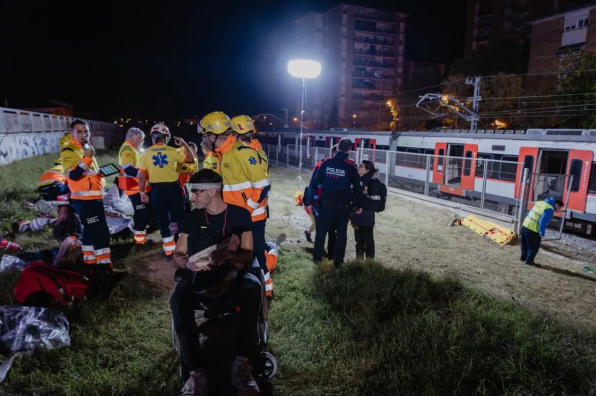 Nuevo accidente ferroviario en España (Cataluña) Nuevo accidente ferroviario en España (Cataluña)