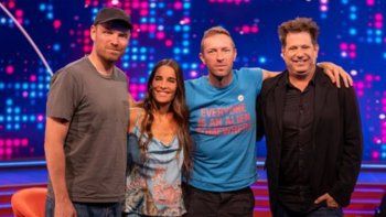 Juana Viale y Bebe Contepomi entrevistaron a los miembros de Coldplay. Juana Viale y Bebe Contepomi entrevistaron a los miembros de Coldplay.