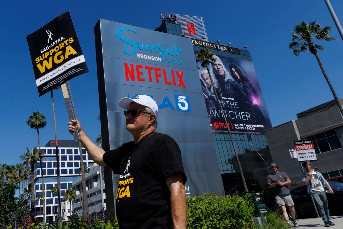 El paro de los actores de Hollywood comenzó en julio.&nbsp;