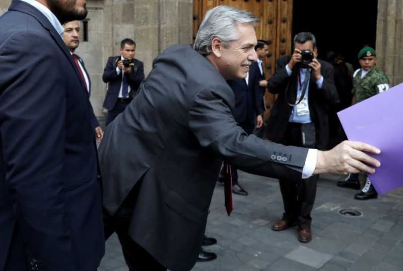 Alberto Fernández, presidente. Foto: Reuters