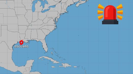 Confirman que se formó la tormenta tropical Edouard: Hay alerta por lo que podría venir.