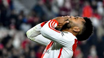 Miguel Borja, tercer delantero de River, la opción que le queda a Gallardo Miguel Borja, tercer delantero de River, la opción que le queda a Gallardo