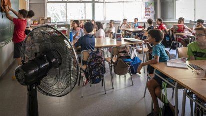 Ola de calor: ¿Quiénes autorizan la suspensión de clases?