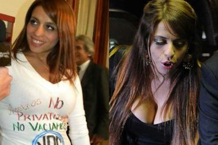 Vicky Donda, exhuberante.