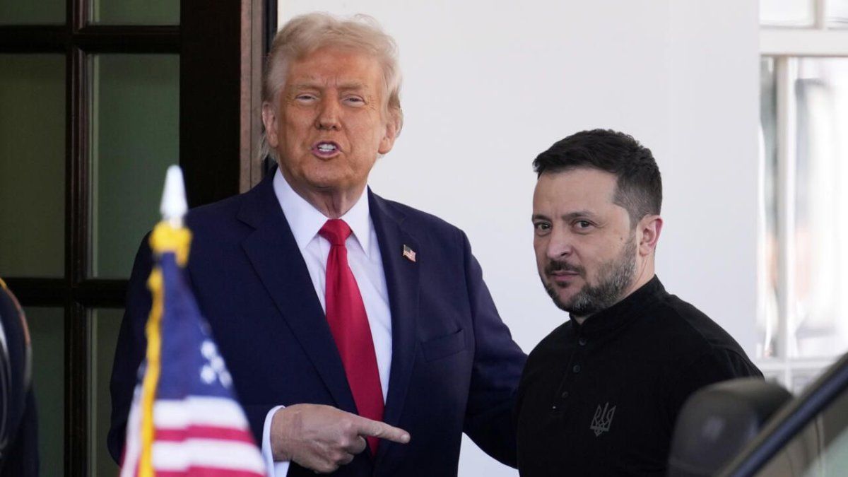 Trump y Zelensky