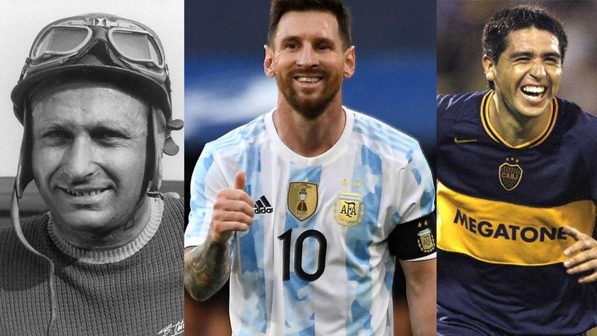 24 de junio: El día que une a Lionel Messi, Juan Román Riquelme y Juan  Manuel Fangio