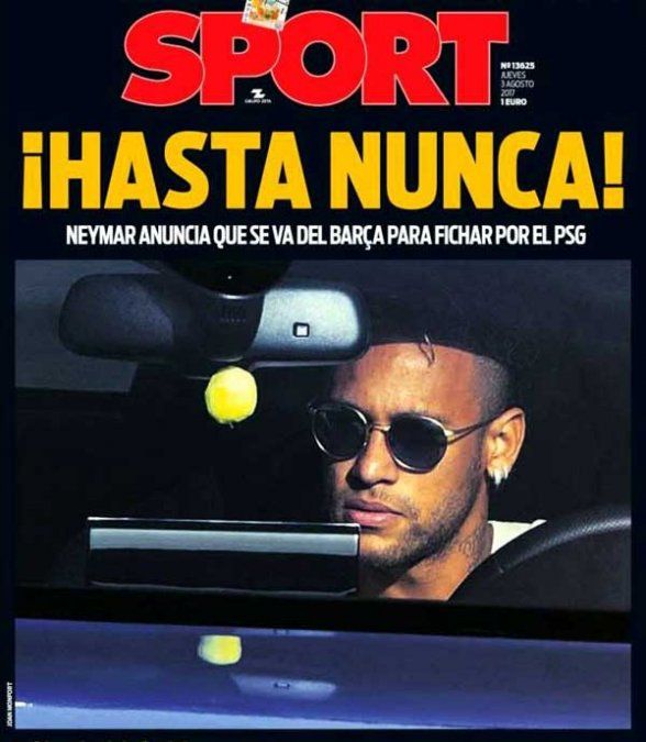Neymar, fulminado por la prensa catalana.