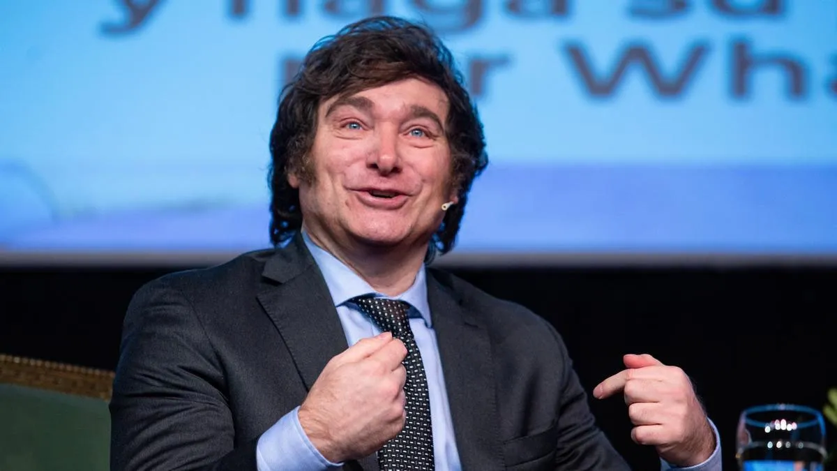 Javier Milei y Yuyito González ya son una familia ensamblada. Javier Milei y Yuyito González ya son una familia ensamblada.