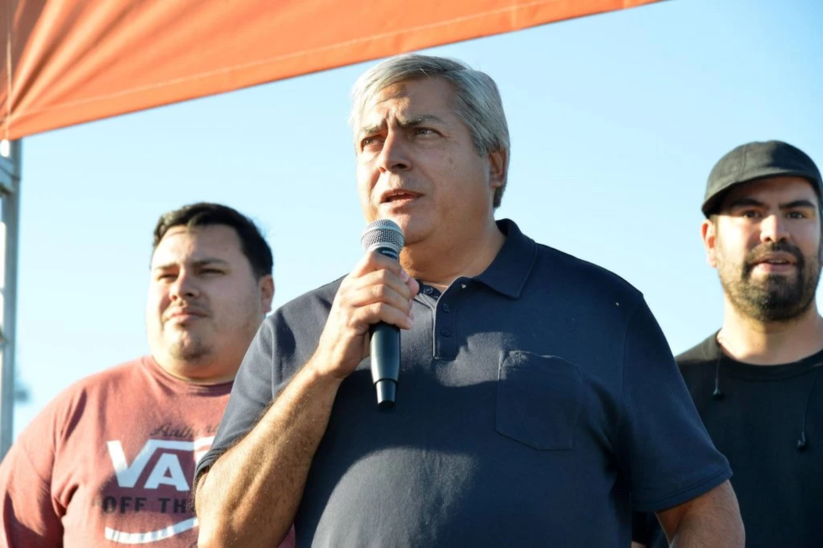 Ricardo Cirielli, secretario general de la Asociación del Personal Técnico Aeronáutico, un gremio dialoguista con el Gobierno.