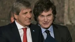 Javier Milei y Luis Caputo. Javier Milei y Luis Caputo.