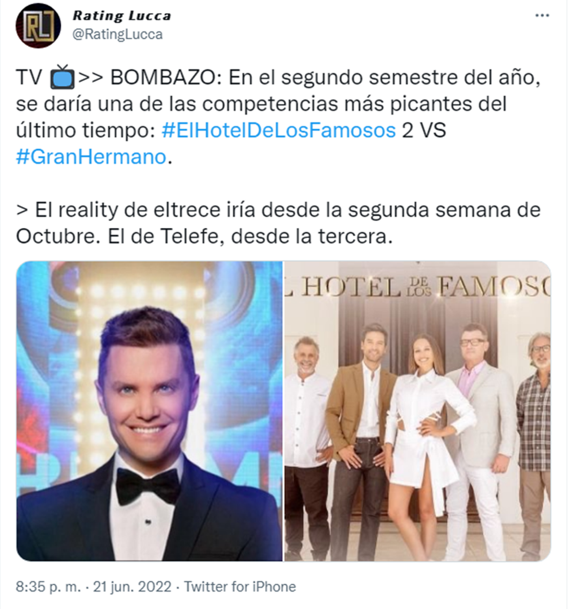 Telefe y El Trece se medirán cada noche en busca del rating del prime-time.