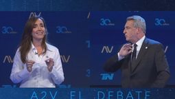 Vicky Villarruel y Agustín Rossi: Es evidente quiénes irán al balotaje.