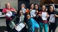 Una de las primeras imágenes de algunas de las mujeres que estaban arbitrariamente detenidas en el Centro de Formación para Procesadas Femeninas La Crisálida, ubicado en Los Teques Caracas, que fueron excarceladas esta madrugada del lunes 12/01/2026. Una de las primeras imágenes de algunas de las mujeres que estaban arbitrariamente detenidas en el Centro de Formación para Procesadas Femeninas La Crisálida, ubicado en Los Teques Caracas, que fueron excarceladas esta madrugada del lunes 12/01/2026.