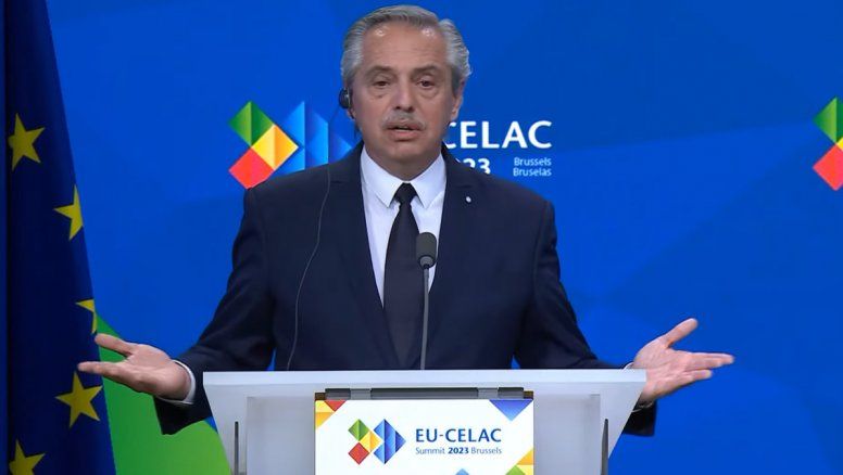 Alberto Fernández, enojado con la prensa internacional: 
