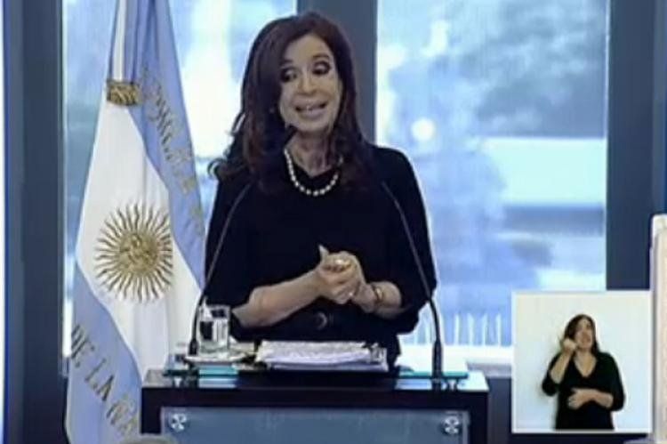 Cristina Fernández.