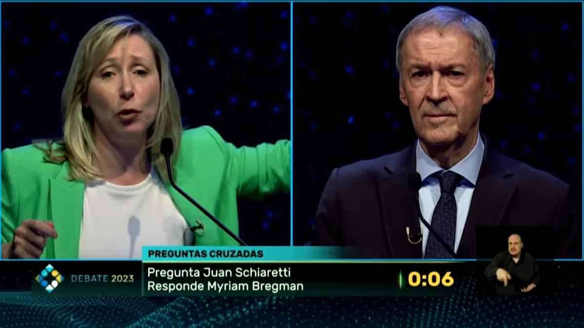 Uno de los pocos cruces entre Schiaretti y Bregman, en el duelo por el 4to lugar. Uno de los pocos cruces entre Schiaretti y Bregman, en el duelo por el 4to lugar.