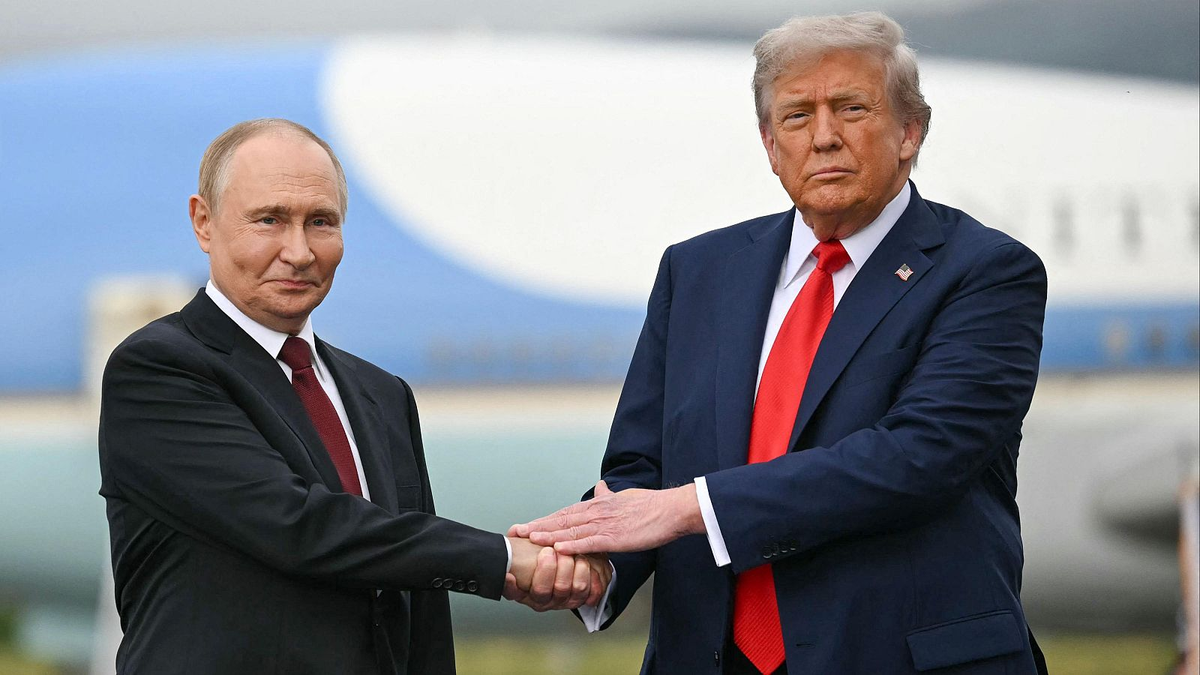 Putin y Trump en la cumbre de Alaska. | GENTILEZA EFE Putin y Trump en la cumbre de Alaska. | GENTILEZA EFE