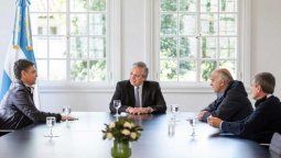 altText(En medio de la interna PRO, Alberto F. se reunió con Macri y Grindetti)}
