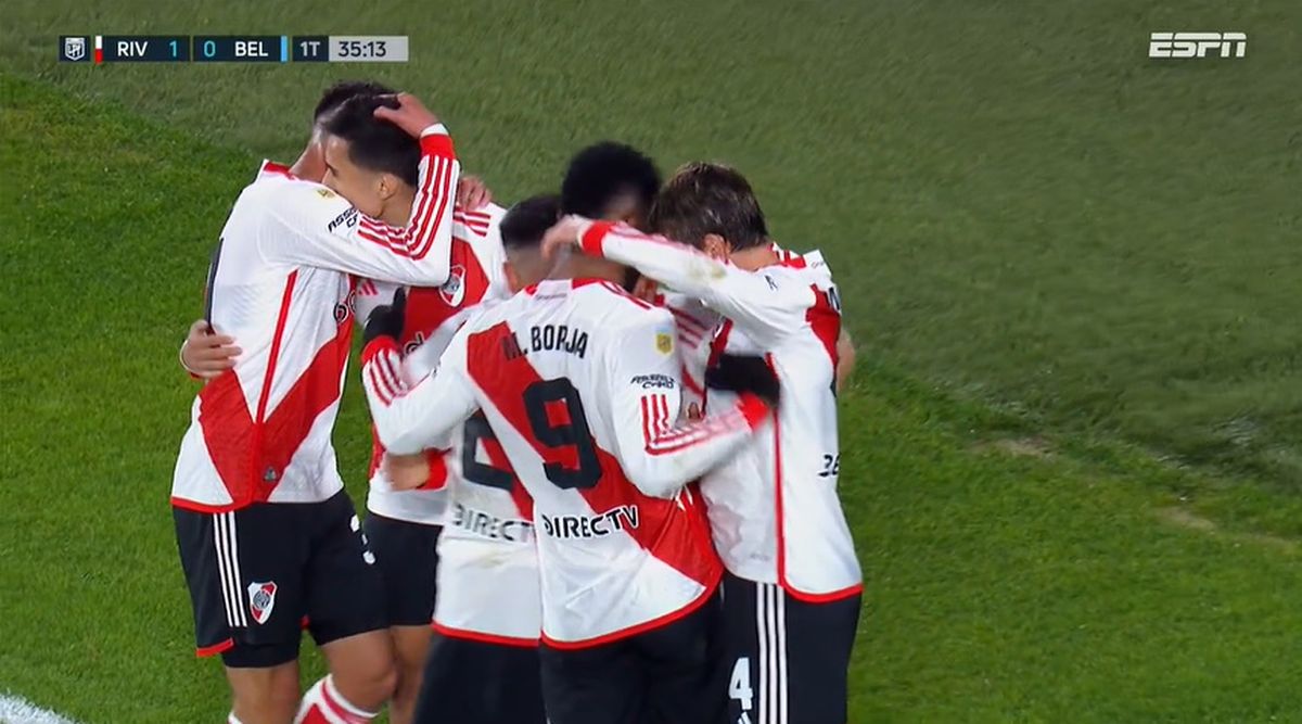 River Plate festejó.