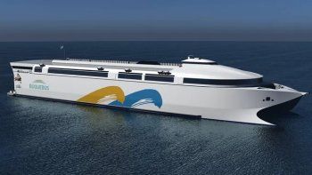 Así sera el ferry eléctrico de Buquebus Así sera el ferry eléctrico de Buquebus