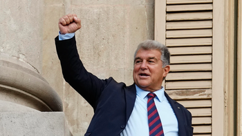 Joan Laporta logró la prescripción de su 1er. mandato en el FC Barcelona. Joan Laporta logró la prescripción de su 1er. mandato en el FC Barcelona.
