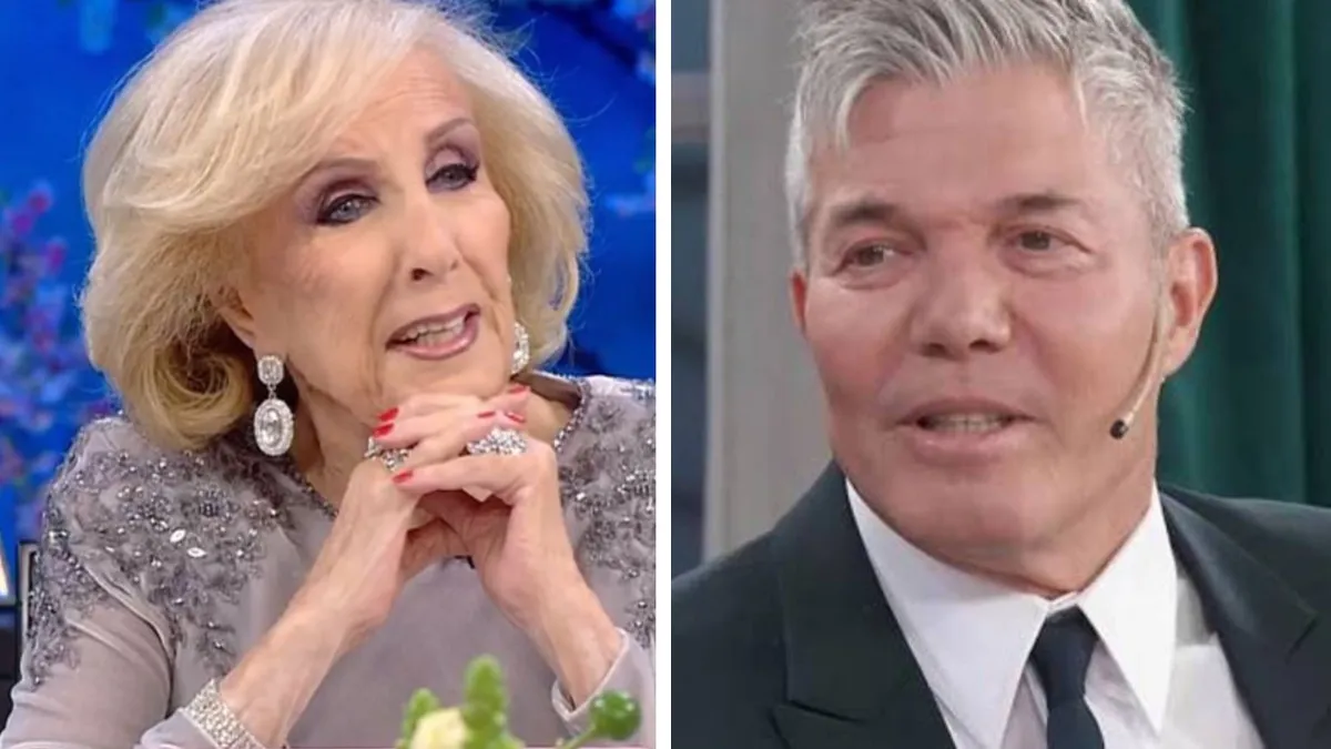 Mirtha Legrand y Fernando Burlando. Mirtha Legrand y Fernando Burlando.