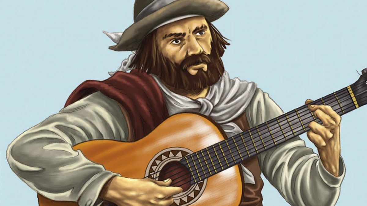 Payador, personaje del Martin Fierro.