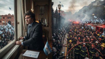Javier Milei bajo presión: Entre el INDEC y el ruido en la calle
