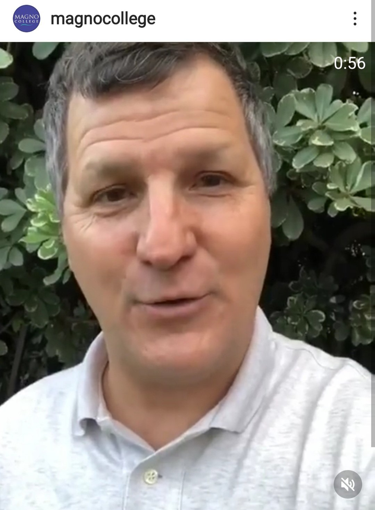 Imagen de Boix Mansilla en un video publicado en redes sociales desde la cuenta del Magno College