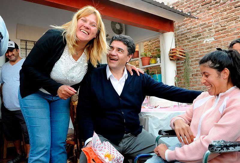 Jorge Macri en Florencio Varela.