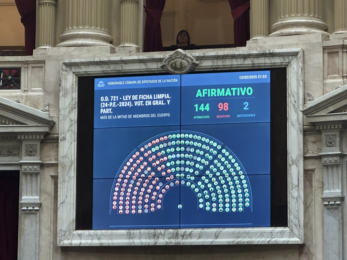 Ficha Limpia fue aprobada en diputados pero la colina será mucho más alta en el Senado Ficha Limpia fue aprobada en diputados pero la colina será mucho más alta en el Senado