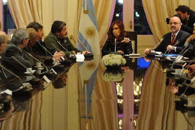 Cristina Fernández de Kirchner y la CGT mala. La otra es peor... para el FpV.
