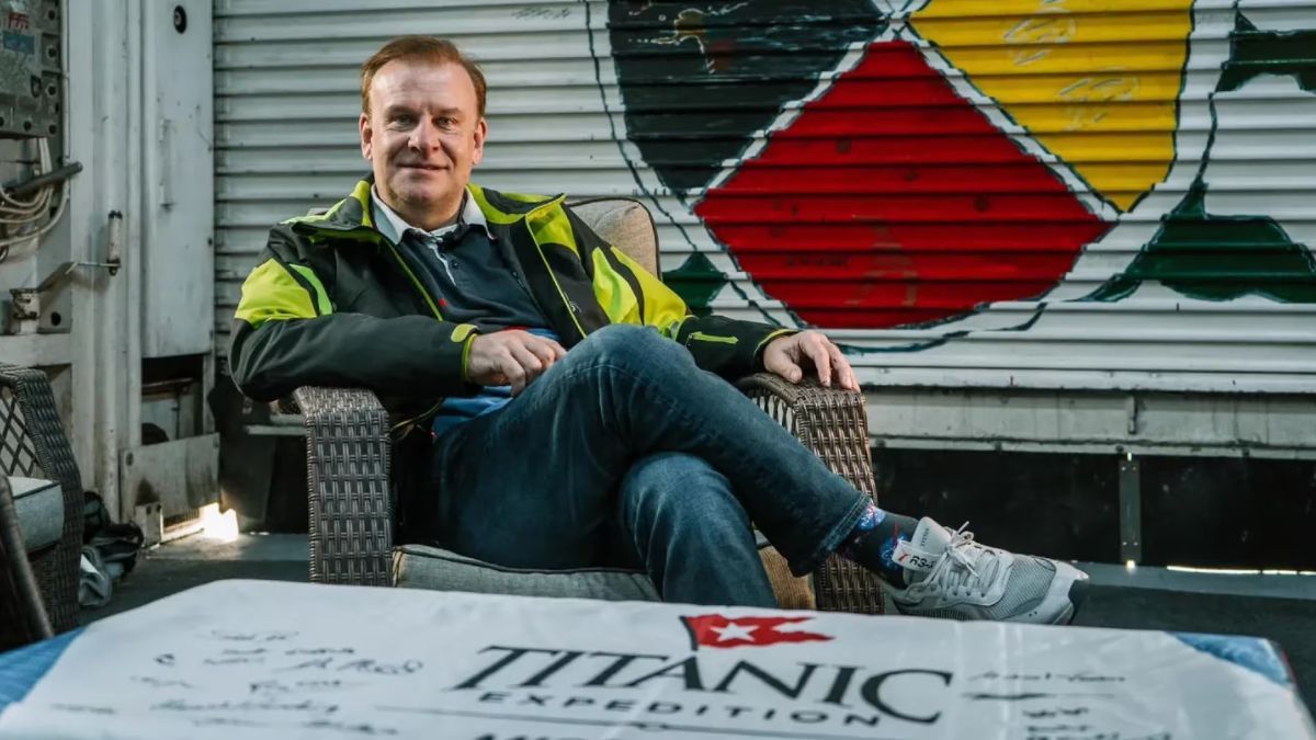 El explorador británico Hamish Harding (Foto: BBC) El explorador británico Hamish Harding (Foto: BBC)