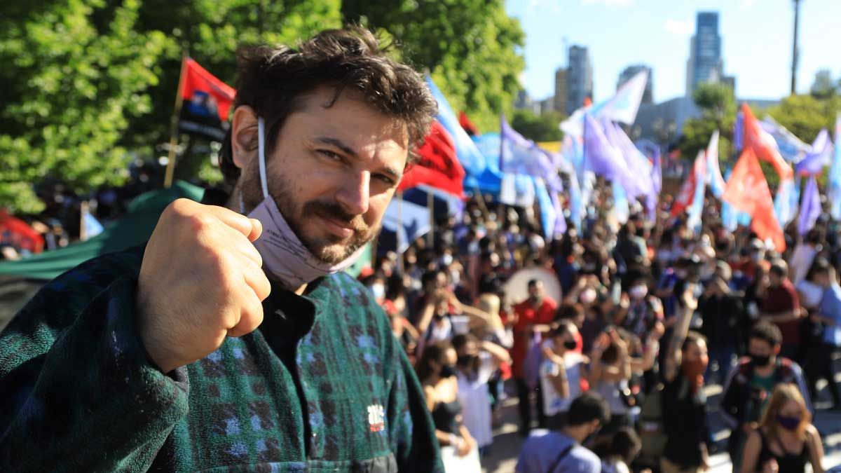 Juan Grabois, líder del MTE.