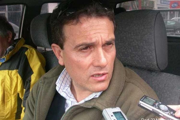 José Salinas, secretario general de Uocra Ushuaia.