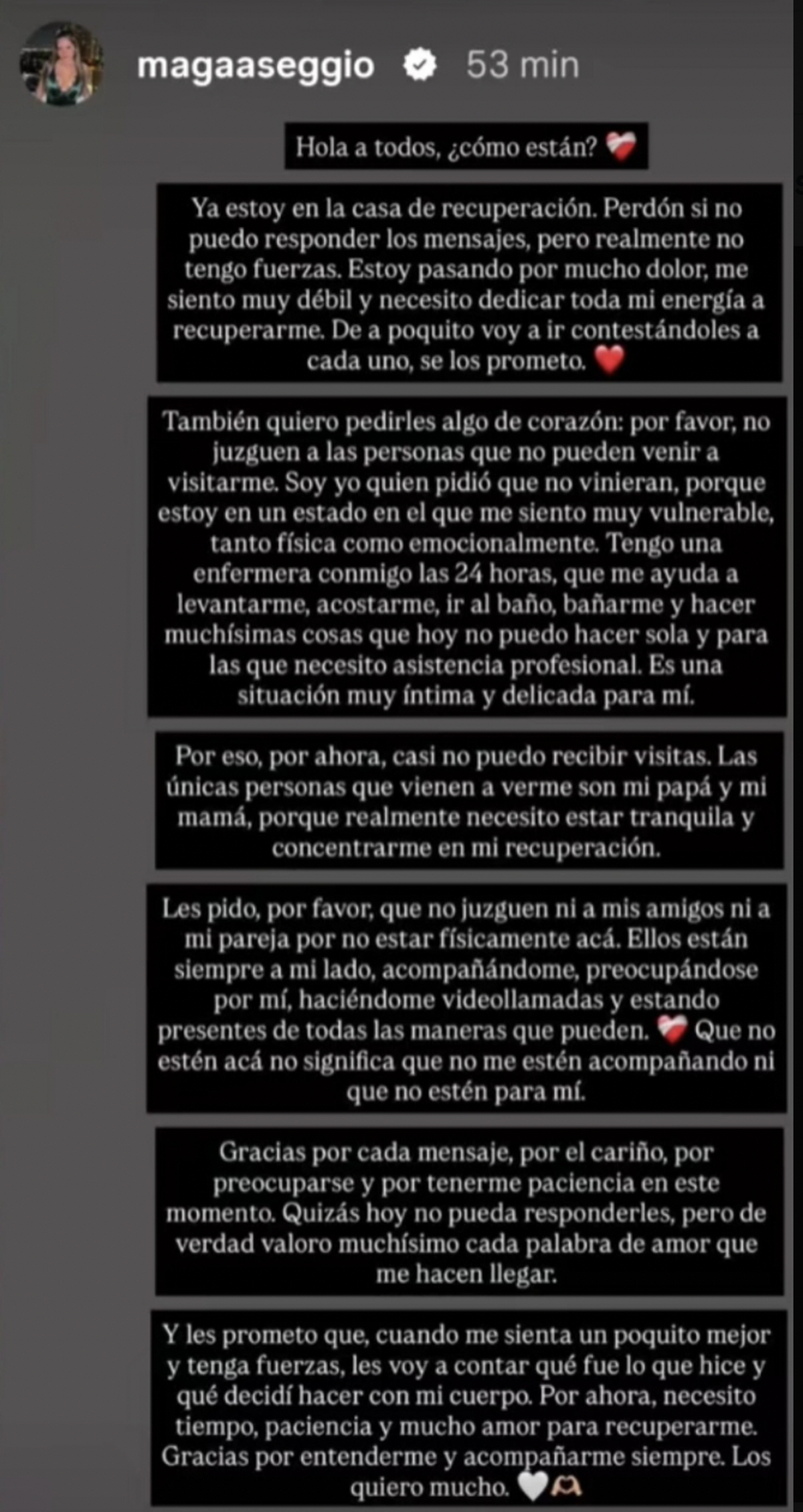 La historia que public&oacute;.