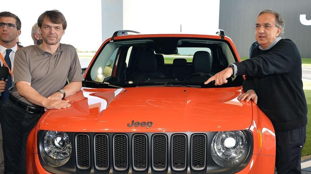 Mike Manley (izq.) y Sergio Marchionne.