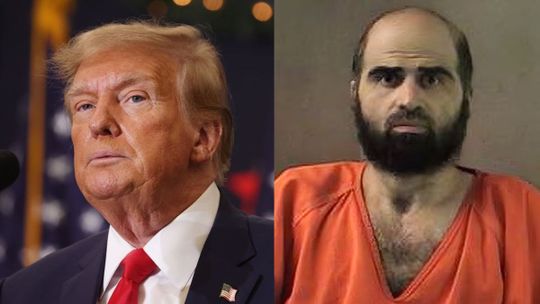 Donald Tump y Nidal Hasan