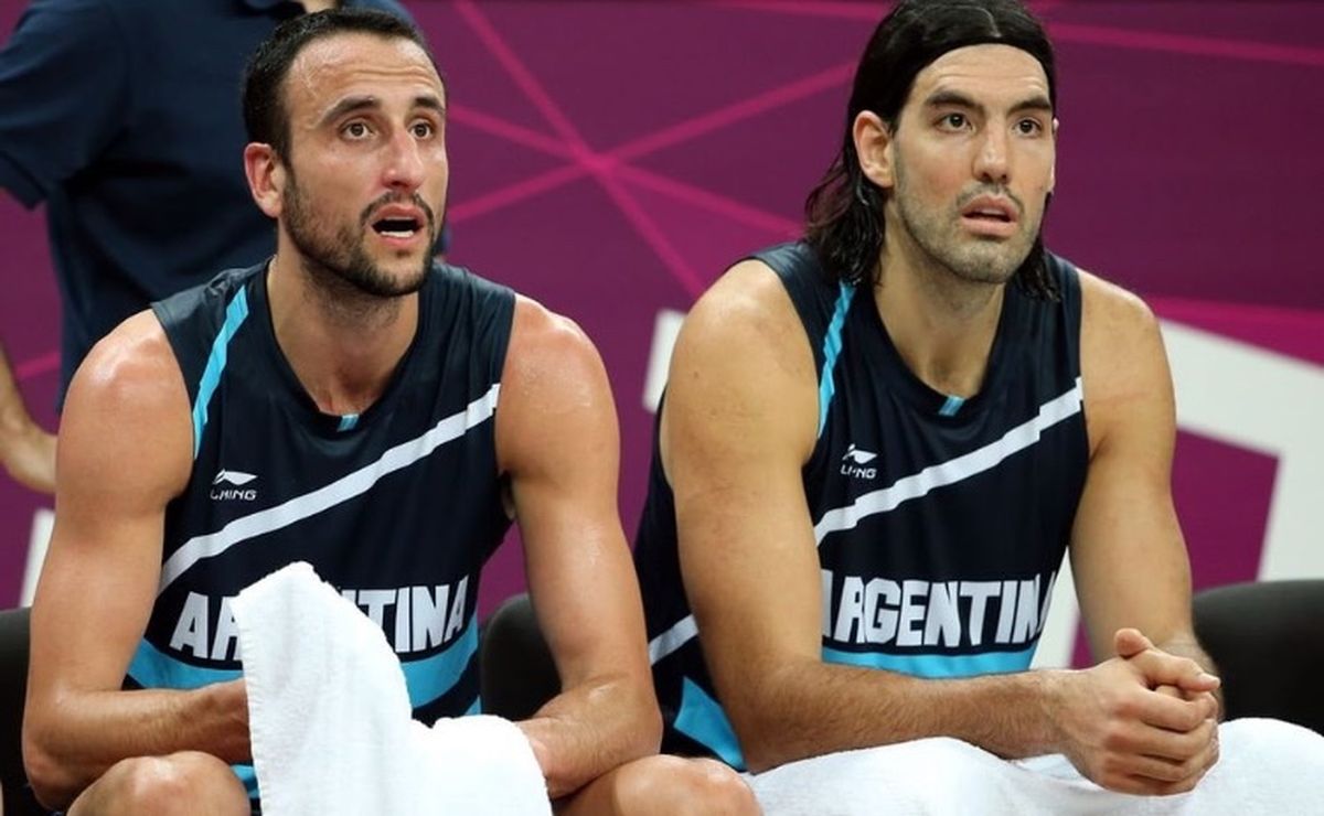 Scola y Ginobili, los dos jugadores más importantes de basquet argentino.
