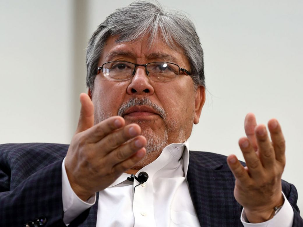El referente del Movimiento Evita, Fernando "Chino" Navarro, enemigo de la vicepresidenta Cristina Kirchner.