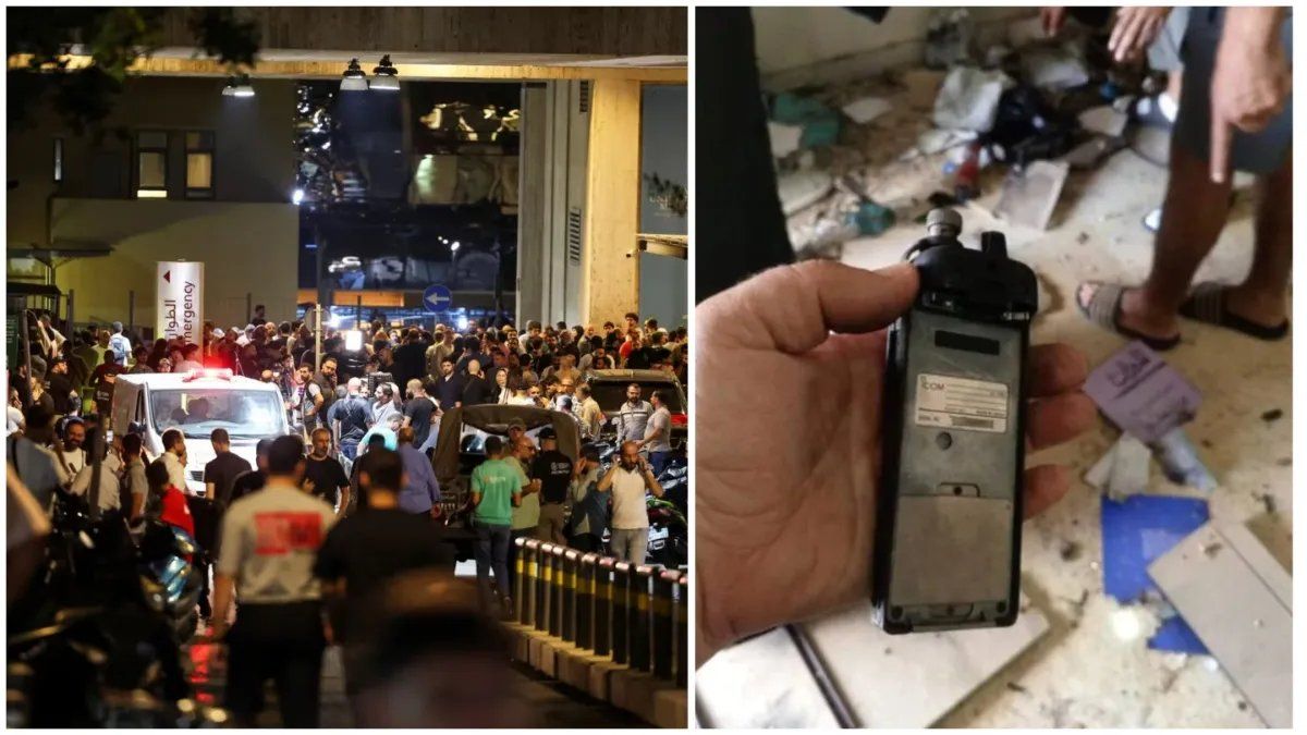 Ambulancias, explosiones y beepers: Otras escenas del desastre en el Líbano. Ambulancias, explosiones y beepers: Otras escenas del desastre en el Líbano.