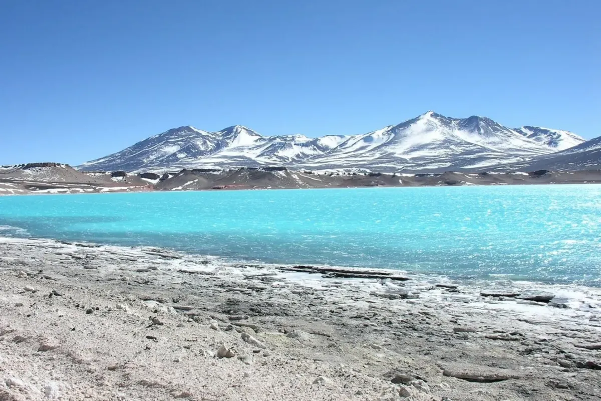 Una laguna maravillosa en Argentina. Una laguna maravillosa en Argentina.